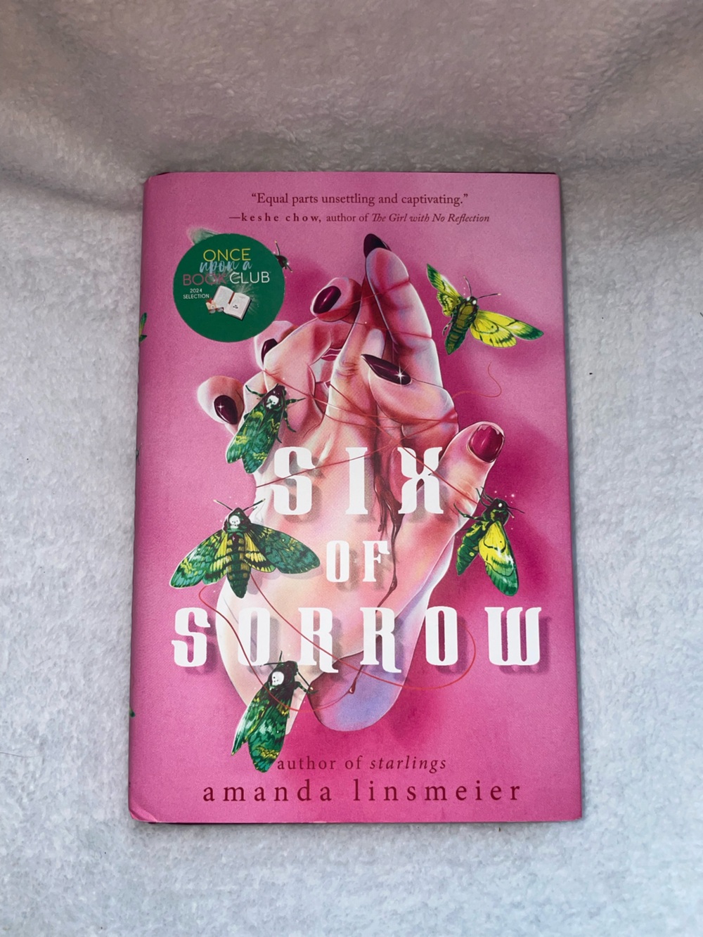 “Six of Sorrow” by Amanda Linsmeier - Hardcover